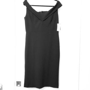 Off Shoulder Black Dress